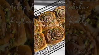 Antep fıstık ezmeli tatlı rulolar | Pistachio Sweet Rolls #pistachio