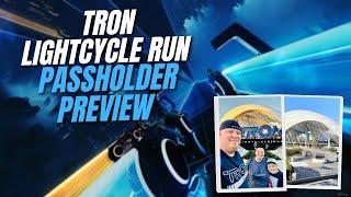 Tron Lightcycle Run Preview | Passholder