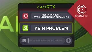 EURE Grafikkarte ist ein KI Supercomputer und ich zeig euch, wie ihr ihn nutzen könnt! ChatRTX