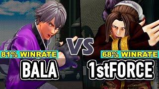 KOF XV ▰ BALA (Rock/Ángel/Iori) vs 1STFORCE (Duo Lon/Ángel/Robert)