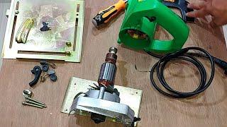 How to fit base plate in wood cutter machine | Easy way to fit base plate in wood cutter machine