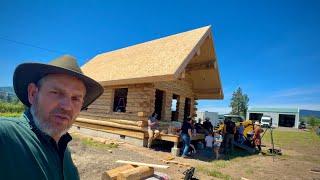 Wrangler Star Meadowlark Log Cabin, Elvie Visits Cody and Mrs. W.