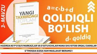 3-dars. Qoldiqli bo'lish. Yangi to'plam. Matematika. Abituriyent-2021