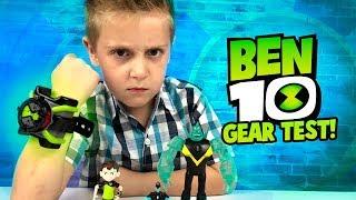 Little Flash Tests Ben 10 Omnitrix Gear!