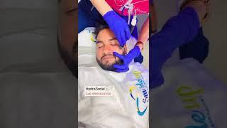 HydraFacial at Smile up clinic #ytshorts #youtubeshorts #hydrafacial