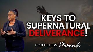 Supernatural Steps To Deliverance! | Prophetess Miranda | Nabi' Healing Center Church