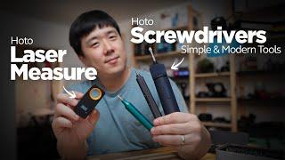 Hoto Tools - Modern and Simple Screwdrivers and Laser Measure