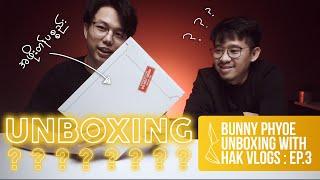 What's inside the envelope? | Bunny Phyoe Unboxing with HAK Vlogs