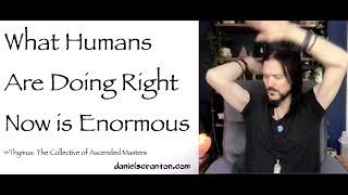 What Humans Are Doing Right Now is Enormous ∞Thymus, Channeled by Daniel Scranton