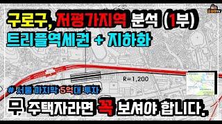 서울 마지막 5억대 투자, 구로구 트리플역세권 저평가지역분석