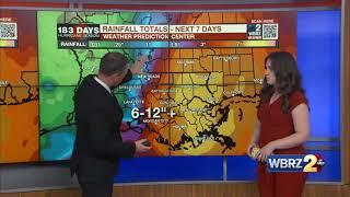 Meteorologist Marisa Nuzzo and Dr. Josh Eachus Discus Hurricane Ida Forecast