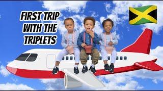 First Family Vacation with TRIPLETS! | Jamaica Trip | Travelling with triplets