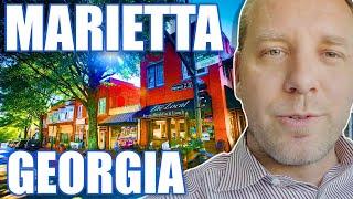 FULL TOUR of Marietta Georgia | Living in Marietta Georgia | North Atlanta Georgia Suburb