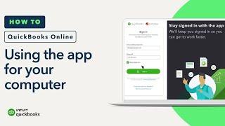 How to use the QuickBooks Online app