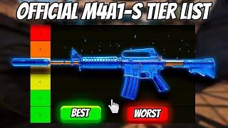 Official M4A1-S Tier List! - Ranking Every CS2 M4A1S Skin from Best to Worst (2023)