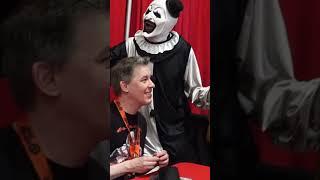 Smartie From Artie | David Howard Thornton | TERRIFIER | Art the Clown | Creep IE Con 2023 #shorts