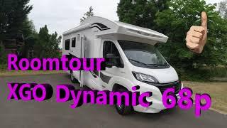 Roomtour durch unser Wohnmobil XGO Dynamic68p auf FIAT Ducato Basis, 2.3l Mjet - 120 PS , 7,05m lang