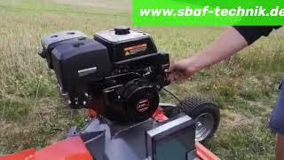 SBF Mulcher Quad ATV 120 fahrbar mit Benzinmotor