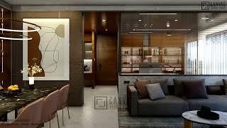 Apartment Interior 3D Walk through Animation