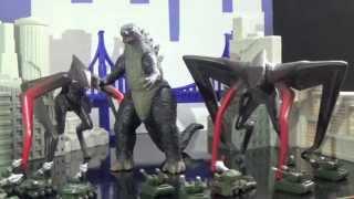 BANDAI Godzilla 2014 Toys Commercial (FANMADE)