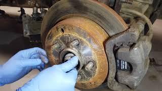 How To Remove The Rear Hub On Land Rover Discovery 3 / 4 / Range Rover Sport