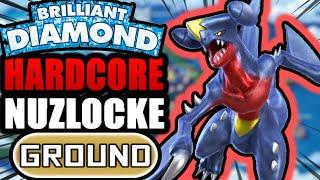 Pokémon Brilliant Diamond Hardcore Nuzlocke - Ground Type Pokémon Only! (No items, No overleveling)