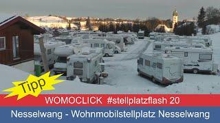 Nesselwang - Wohnmobilstellplatz Nesselwang / womoclick #stellplatzflash 20