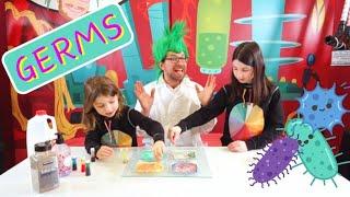 Germs Science with Dr. Shnitzel's wacky Science #science #birthday #comedy #funny