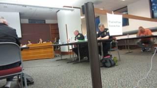 Portland Police defend tasering Matt Klug, Paralegal MVI 5596