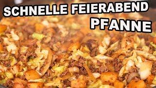 Feierabend Pfanne sehr einfach und  lecker  | The BBQ BEAR