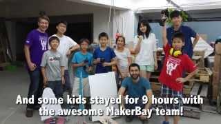 MakerCamp HK 2015: Making Windtrains at MakerBay