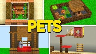 10 Best PET Houses Ever Build in Minecraft !