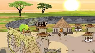 2D Ancient African village (inspired by the Great Zimbabwe ruins)