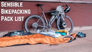 My Light(ish) Bikepacking Pack List!