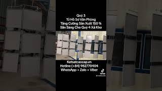 Tủ Hồ Sơ Văn Phòng Tăng Cường Sản Xuất 150 % Sẵn Sàng Cho Quý 4 Xả Kho hết Công Suất. #tuhoso