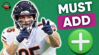 Week 13 MUST ADD Waiver Wire Pickups | Fantasy Football 2024