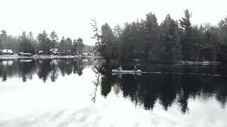 Muskoka - Canoeing by Patterson Kaye Cottage