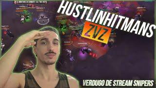 HustlinHitmans vs M3R | Albion Online | ZvZ | VERDUGO DE STREAM SNIPERS 