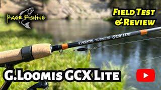 G.LOOMIS GCX LITE SPINNING RODS - REVIEW AND FIELD TEST - GCX9000 2S - Ultralight trout rod!