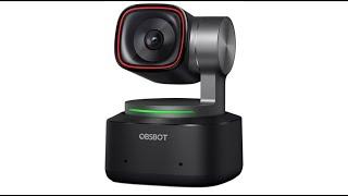 OBSBOT Tiny 2 4K Webcam | AI Powered | Auto Tracking Camera With Voice and Gesture Control