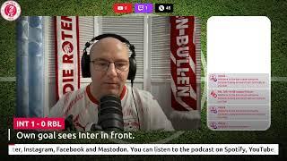 Inter Milan vs RB Leipzig: UEFA Champions League Watch Along by RBL Talk Podcast 1/2