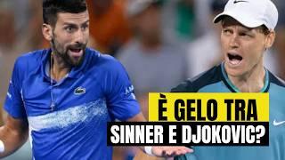 Sinner incrocia Djokovic, è gelo a Melbourne: la reazione dei tifosi