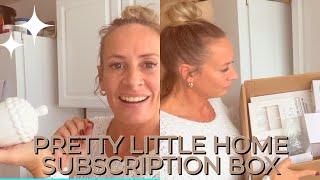 HOME DECOR HAUL | WHAT WAS IS MY MONTHLY PRETTY LITTLE HOME SUBSCRIPTION BOX | VLOGTOBER DAY 8 |