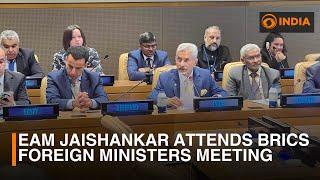 External Affairs Minister S Jaishankar attends BRICS Foriegn Minister meeting | DD India News Hour