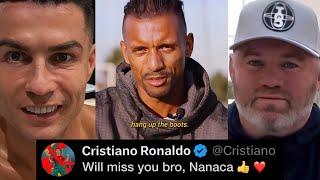 FAMOUS REACTION TO LUIS NANI ANNOUNCING HIS RETIREMENT FROM FOOTBALL