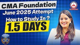 How to Study CMA Foundation In Just 1.5 Days? Akash Agarwal Classes