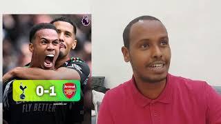 Spurs 0-1 Arsenal Gabriel oo Arsenal ka fujiyay dabinkii Spurs, Gunners waa koox horyaal rabto