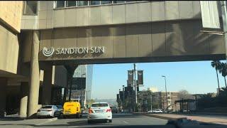 Driving through the Rich and Famous Sandton,South Africa