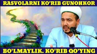 РАСВОЛАРНИ КУ́РИБ ГУНОХКОР БУ́ЛМАЙЛИК КУ́РИБ КУ́ЙИНГ ШУКУРУЛЛО ДОМЛА МАРУЗАЛАР ТУПЛАМИ СУННАТИЛЛО