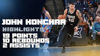 John Konchar Highlights vs. OKC Thunder | 19 points, 10 rebounds and 2 assists